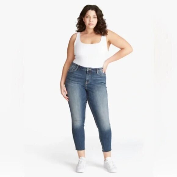 Vigoss Marley Straight High Rise Jeans - J42 - Picture 2 of 6